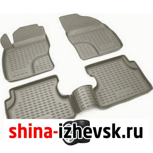 Коврик Autofamily коврик в салон полиуретановый серый для TOYOTA Camry XV40 2006-2011 в Ижевске